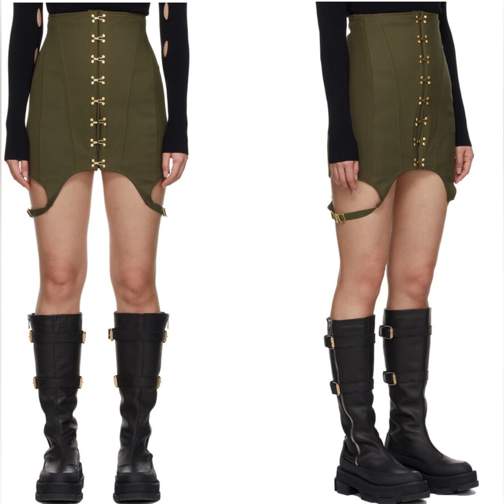 Dion Lee Corset Garter Skirt US 8